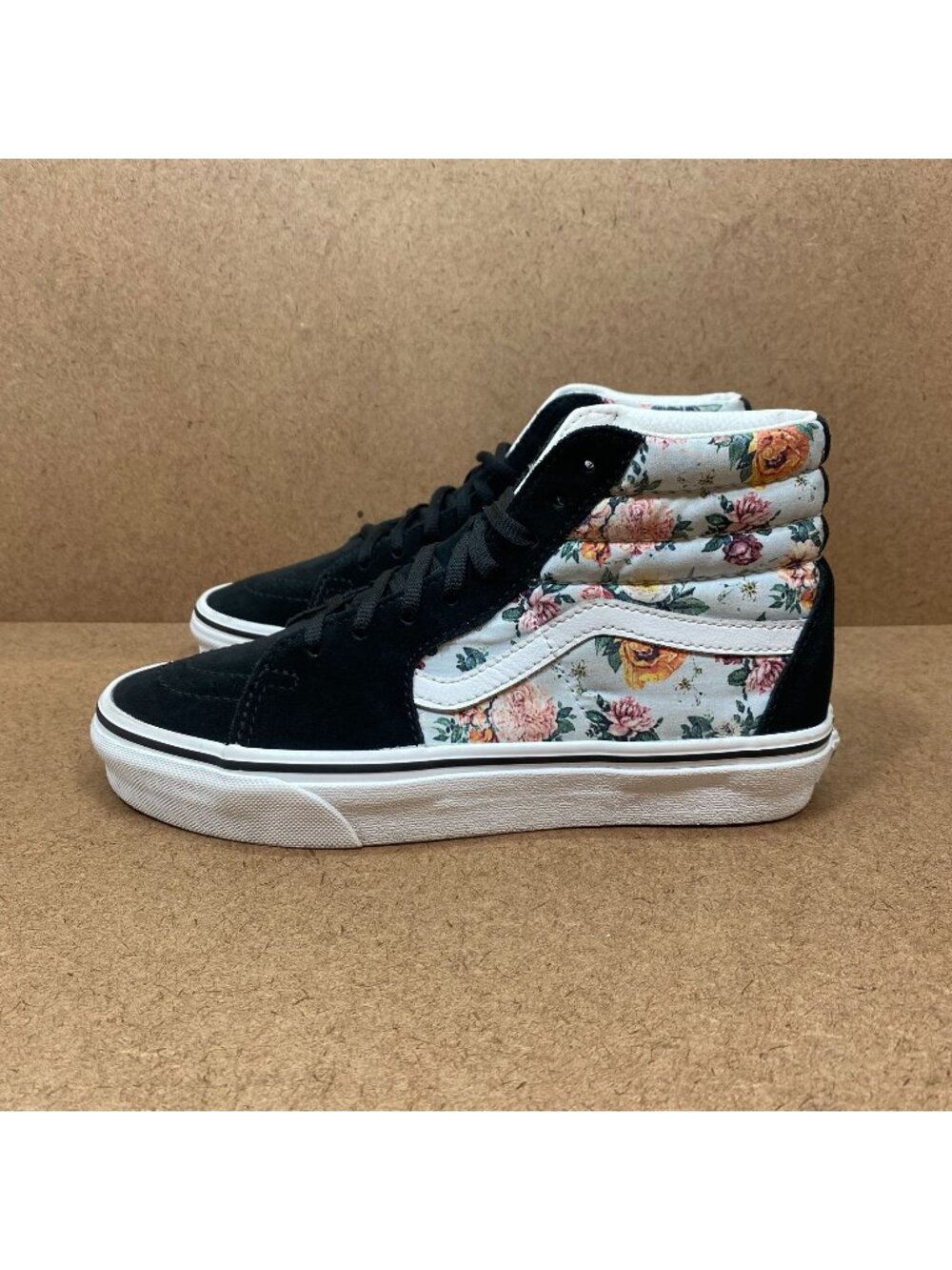Vans Sk8-Hi Ganden Floral Print Canvas High-Top Shoes Women’s Size 7 Casual